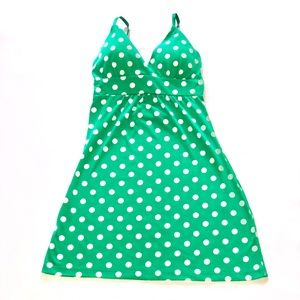 Spaghetti Strap Polka Dot Sundress